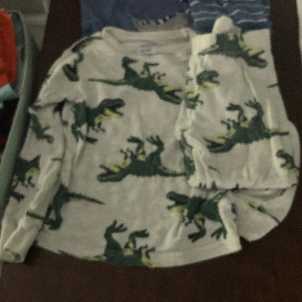 🏋️♂️ Dinosaur & Monster Truck Pj Set - Picture 5 of 6